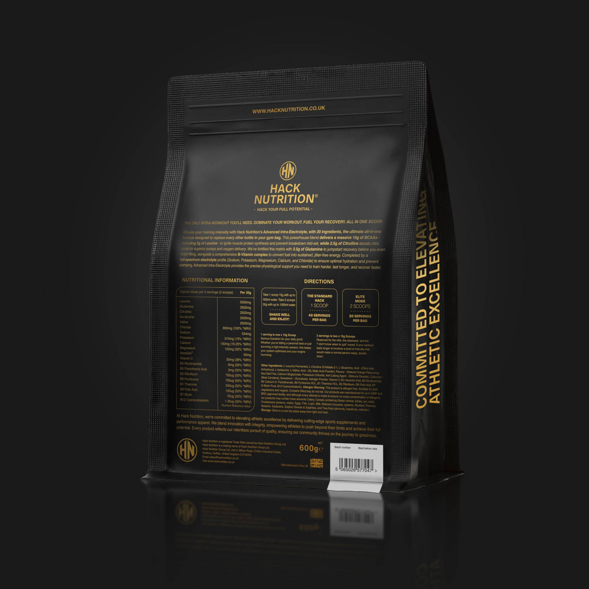 Advanced Intra-Electrolyte - Hack Nutrition