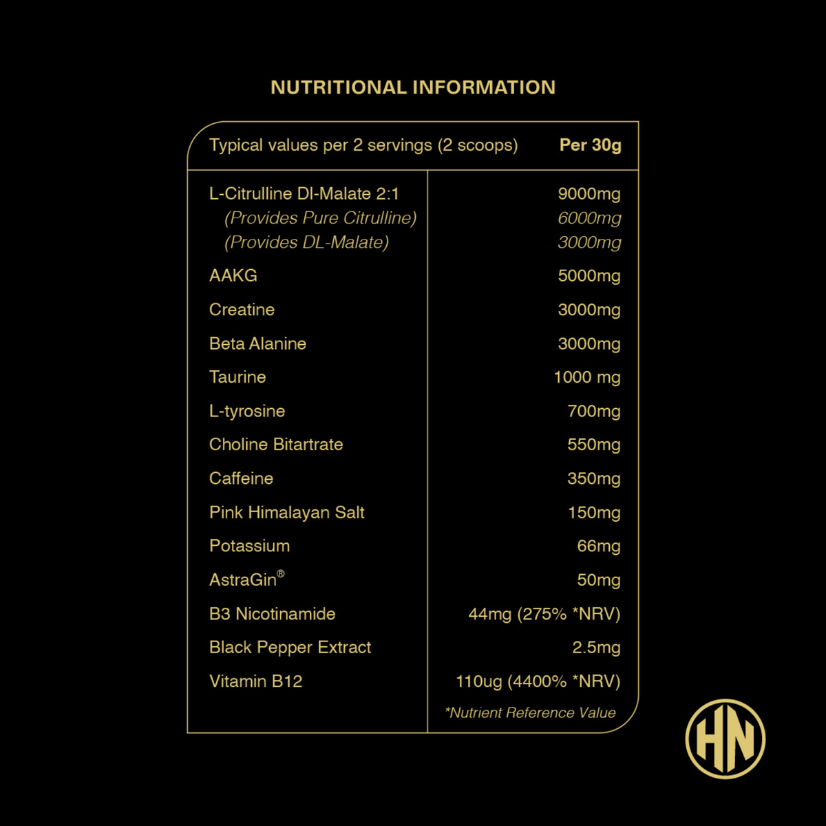 The Ultimate Hack - Pre Workout - Hack Nutrition